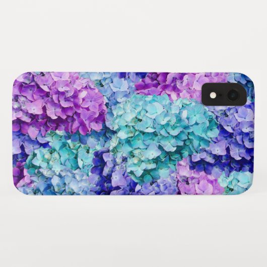 Magnificent hydrangea blossoms Case-Mate iPhone case (Achterkant (horizontaal))