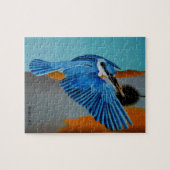 Magnificent Kingfisher Legpuzzel (Horizontaal)