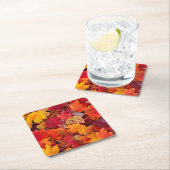 Magnificent Maple Leaves Kartonnen Onderzetters (Insitu)