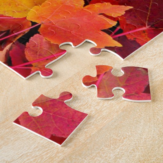 Magnificent Maple Leaves Legpuzzel (Zijkant)