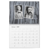 Magnificent Mustaches / Mustaches 2014 kalender (Jan 2027)