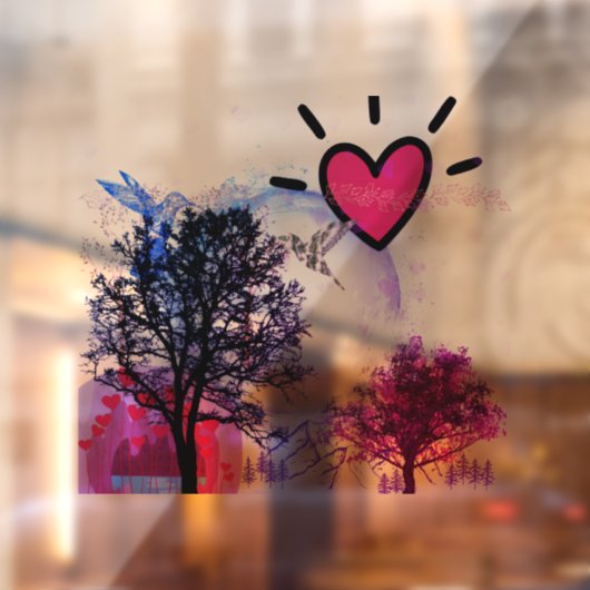 Magnificent Window Cling  Raamsticker (Vel 2)