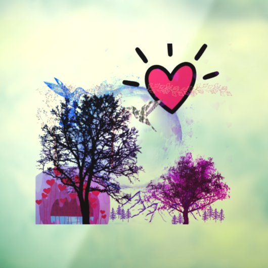 Magnificent Window Cling  Raamsticker (Vel 3)