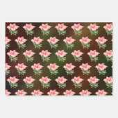 Magnificus azalea, Floral sinaasappel Inpakpapier Vel (Voorkant 3)