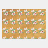 Magnificus azalea, Floral sinaasappel Inpakpapier Vel (Voorkant 2)