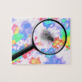 Magnified Fluro Fly Legpuzzel (Horizontaal)