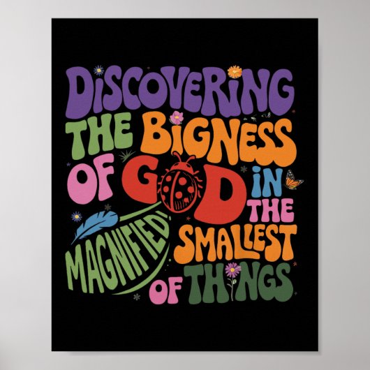 Magnified Vbs 2025 Discovering The Bigness Of God  Poster (Voorkant)