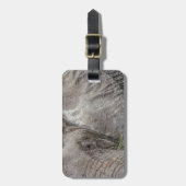 Magnifiek Bagagelabel met olifanten (Voorkant verticaal)
