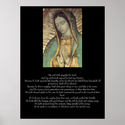 Magnifiek van de blote maagd poster (Voorkant)