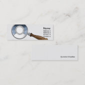 Magnifier Mini Visitekaartje (Voorkant / Achterkant)