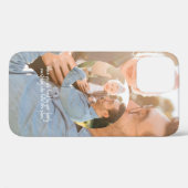 Magnifier Photo Collage Simple Round Lijst Case-Mate iPhone Case (Achterkant (horizontaal))