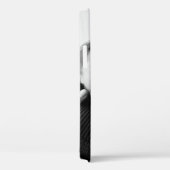 Magnifier Photo Collage Simple Round Lijst Case-Mate iPhone Case (Achterkant / Rechts)