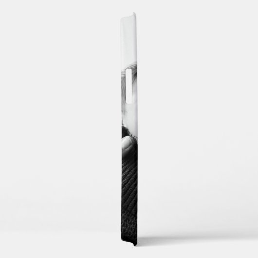 Magnifier Photo Collage Simple Round Lijst Case-Mate iPhone Case (Achterkant / Rechts)