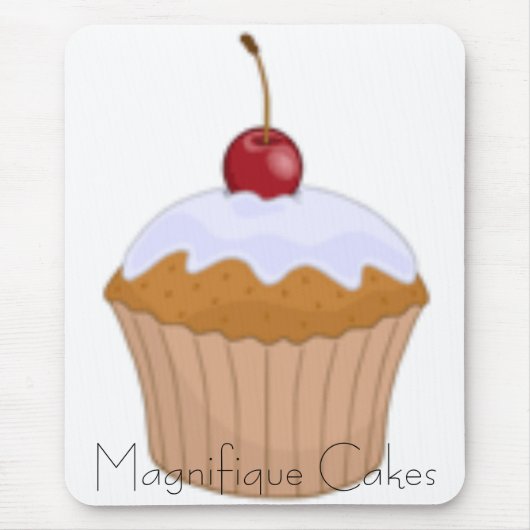 Magnifique Cakes Mousepad Muismat (Voorkant)