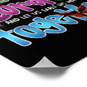 Magnify The Lord With Me Psalm 34_3 Insect Bug Fai Poster (Hoek)