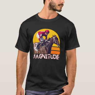 Magnitude Paard, Paardenrennen, Del Mar, Santa Ani T-shirt