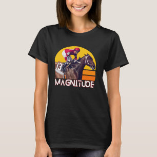 Magnitude Paard, Paardenrennen, Del Mar, Santa Ani T-shirt