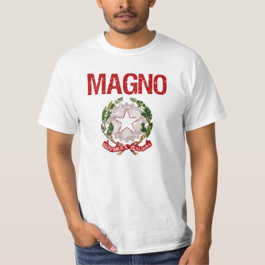 Magno Italiaanse achternaam T-shirt (Voorkant)