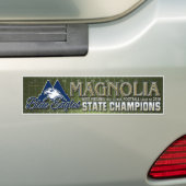 Magnolia 2010 Champs Bumpersticker (Op auto)