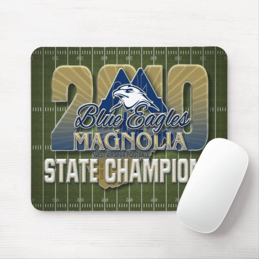 Magnolia 2010 Champs Mousepad Muismat (Met muis)