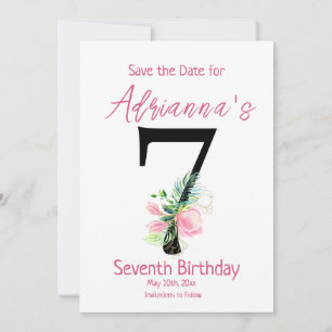 Magnolia 7e verjaardag save the date
