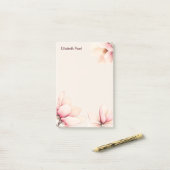 Magnolia Aangepaste naam boodschappenlijstje Post-it® Notes (Op bureau)