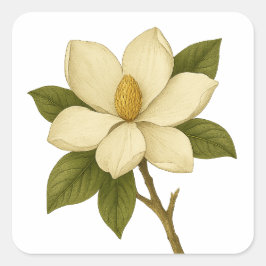 Magnolia — Adel Vierkante Sticker