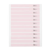 Magnolia-adreslabel (Vel)