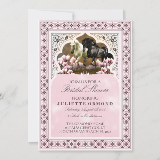Magnolia Alley - Bridal Shower Invitation Kaart (Voorkant)