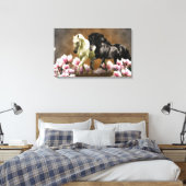 Magnolia Alley - Wrapped Canvas (Insitu (Slaapkamer))