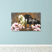 Magnolia Alley - Wrapped Canvas (Insitu (Houten vloer))
