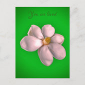 Magnolia art briefkaart (Voorkant)