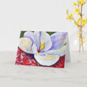 Magnolia & Azaleas Kaart (Gele Bloem)