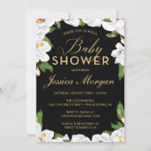 Magnolia Baby shower Uitnodiging (Voorkant)