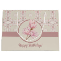  Magnolia Beige Ephemera Patroon