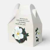 Magnolia Birthday Specialized Favor Boxes for her Bedankdoosjes (Achterkant)