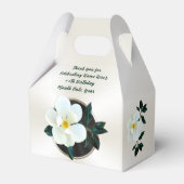 Magnolia Birthday Specialized Favor Boxes for her Bedankdoosjes (Voorkant Zijde)