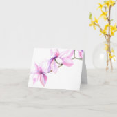 Magnolia bloem art kaart (a74) (Gele Bloem)
