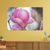 Magnolia Bloem Boom Canvas Afdruk (Insitu (Woonkamer))