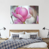 Magnolia Bloem Boom Canvas Afdruk (Insitu (Slaapkamer))