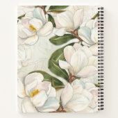 Magnolia Bloem Initialen Notitieboek (Achterkant)