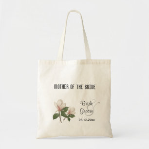  magnolia bloemen bruiloft canvas tas. tote bag