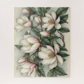 Magnolia Bloemen Legpuzzel (Verticaal)