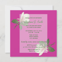   magnolia bloemen roze vrijgezellenfeest