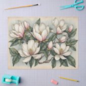 Magnolia Bloemen Tissuepapier (Craft)