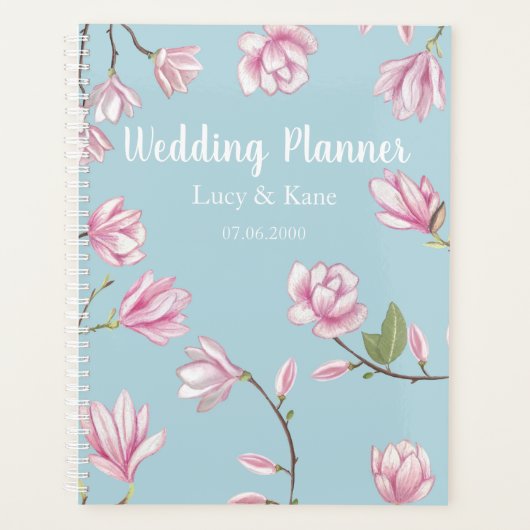 Magnolia bloemen Wedding Planner (Voorkant)
