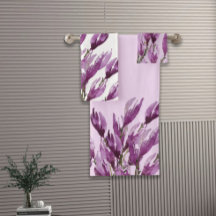 Magnolia Bloemenaquarel Violet Blozen