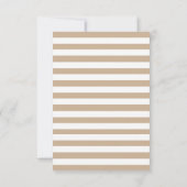 Magnolia bloemendoop bedankje kaart (Achterkant)