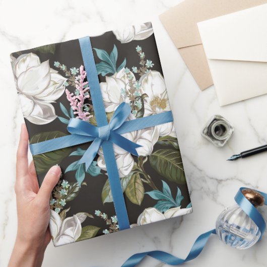 Magnolia Bloemmotief Cadeaupapier (Geschenken)
