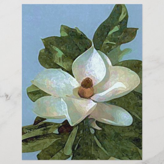 Magnolia Bloesem Flower Flyer (Voorkant)